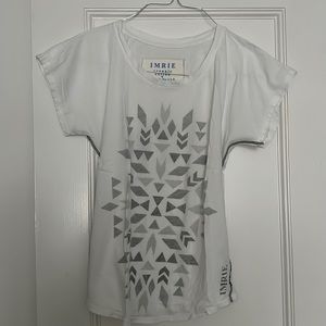 Imrie tee with gray design